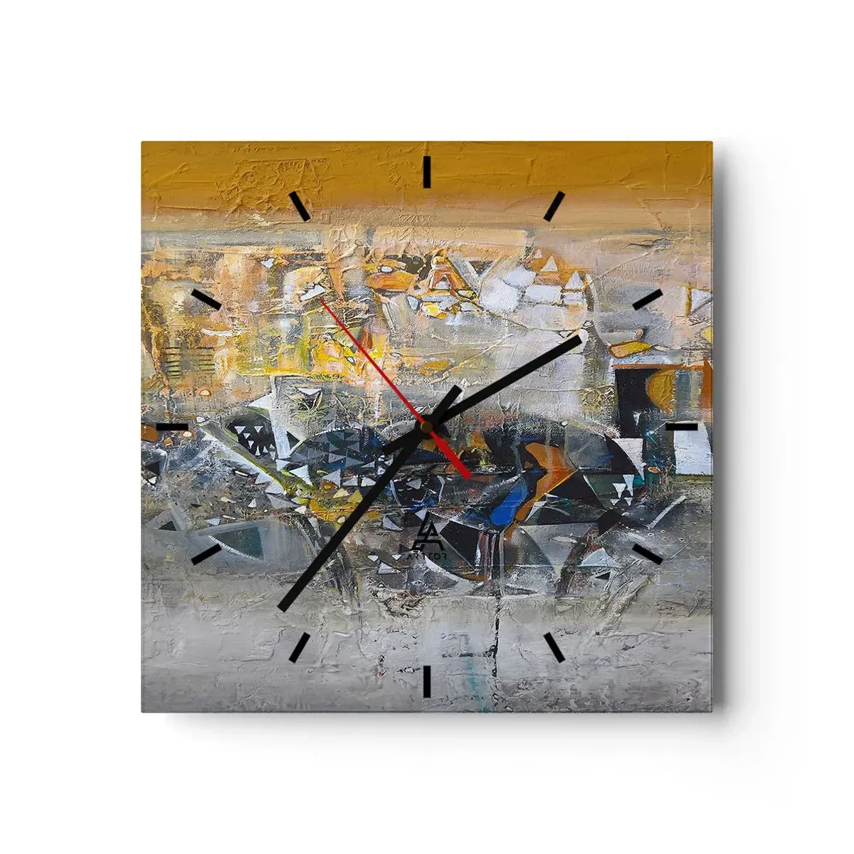 Nástenné hodiny - Všetko sa podarí - 30x30 cm