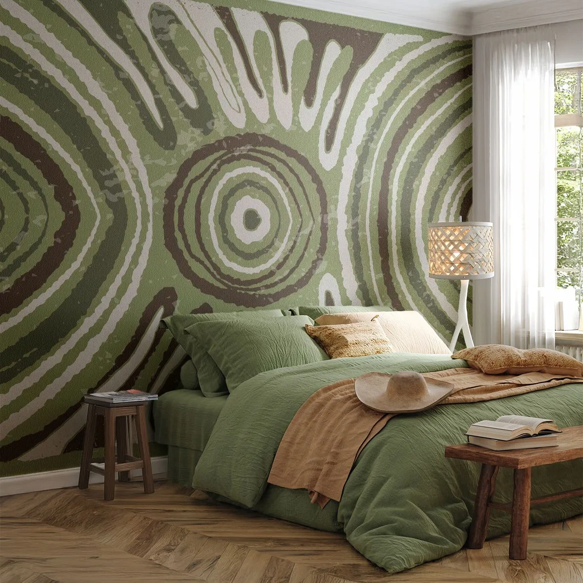 Fototapeta Premium Canvas - Explózia emócií - Vo veku, Boho, Kus - 250x175 cm
