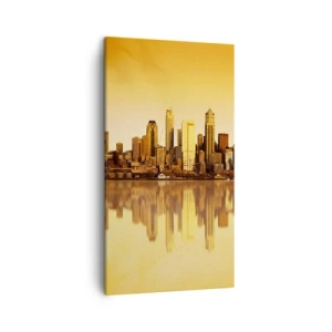 Obraz na plátne - Ticho metropoly - 45x80 cm