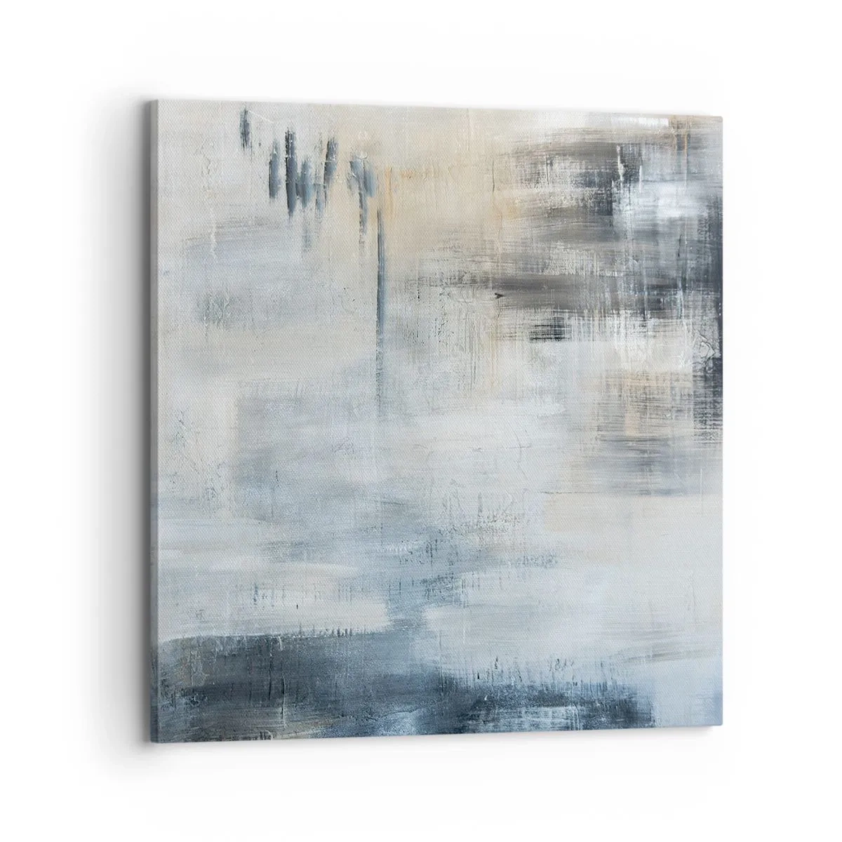 Obraz na plátne - Za závojom modrej - 70x70 cm