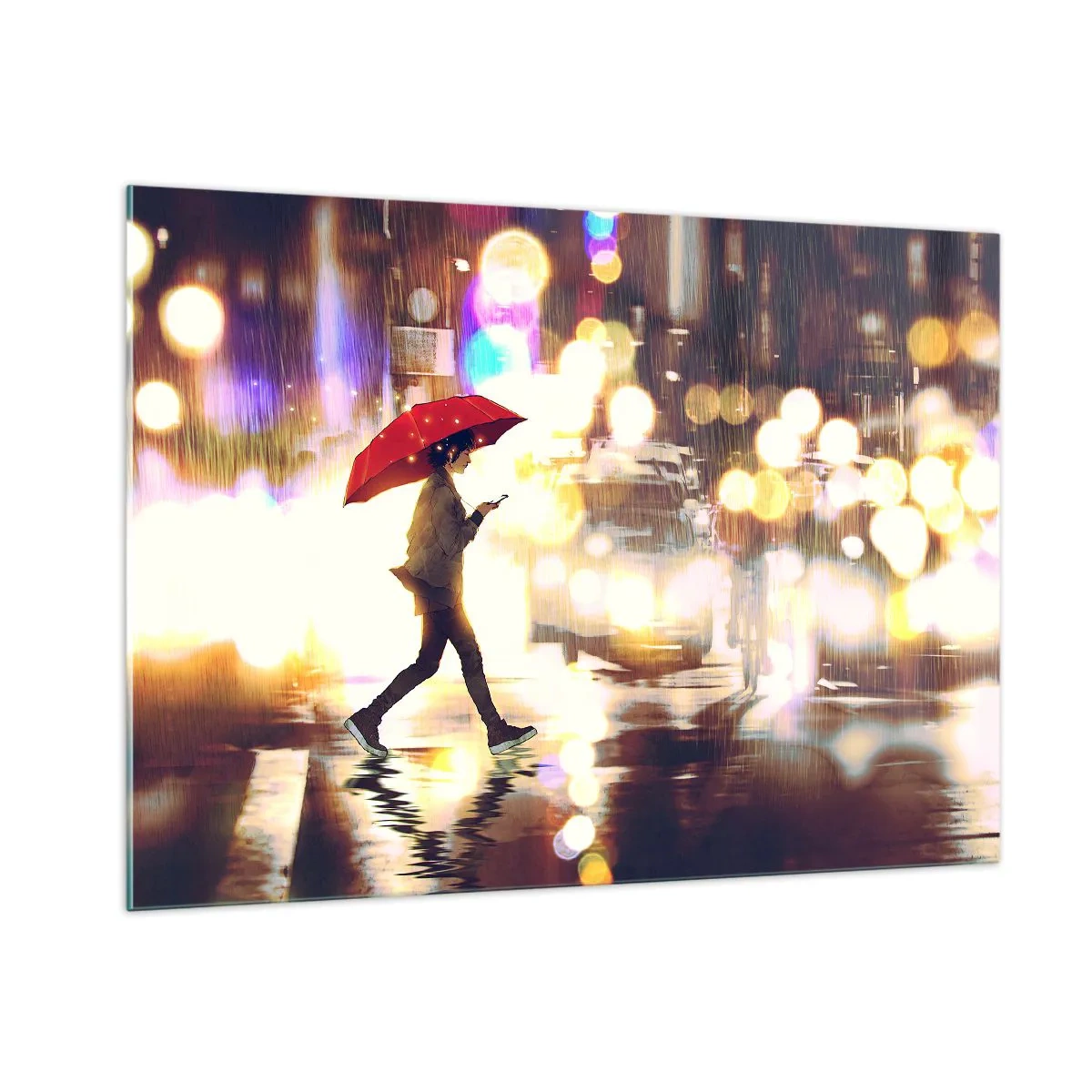 Obraz na skle - A predsa slnečná - 100x70 cm