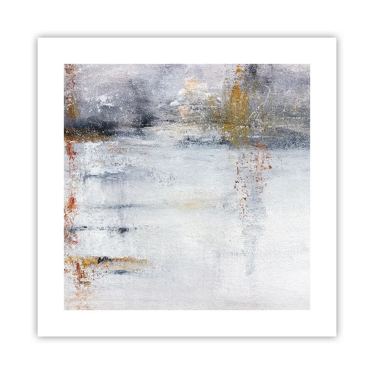 Plagát - Za závojom vzduchu - 40x40 cm