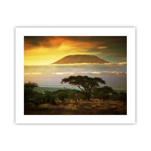 Plagát - Sen cestovateľa - 50x40 cm