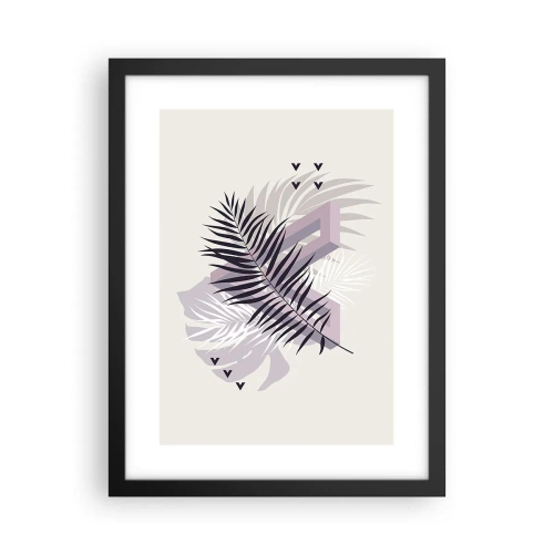 Plagát v čiernom ráme - Tieň tieňa - 30x40 cm