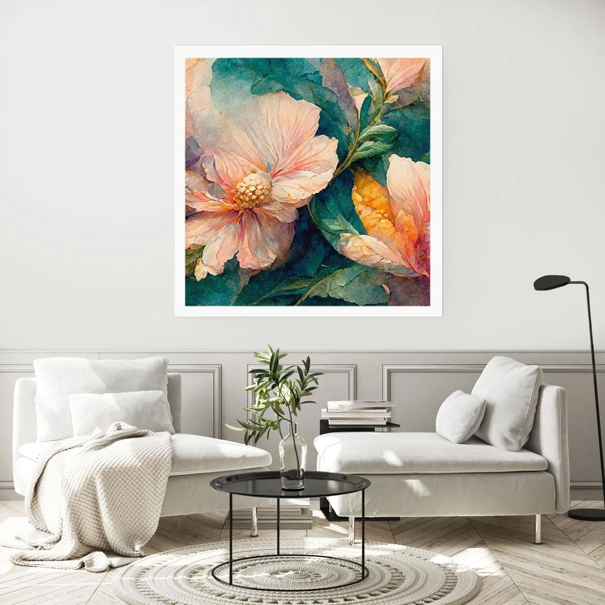 Plagát - Číra subtílnosť - 40x40 cm