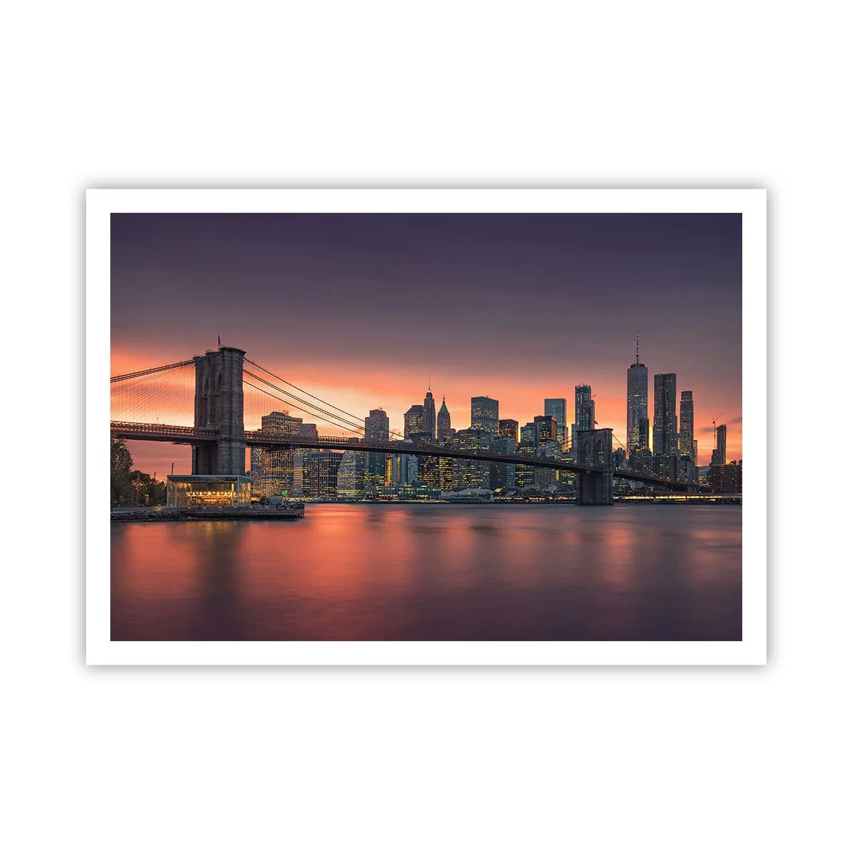 Plagát - Ponorené do ľaliového ticha - 100x70 cm