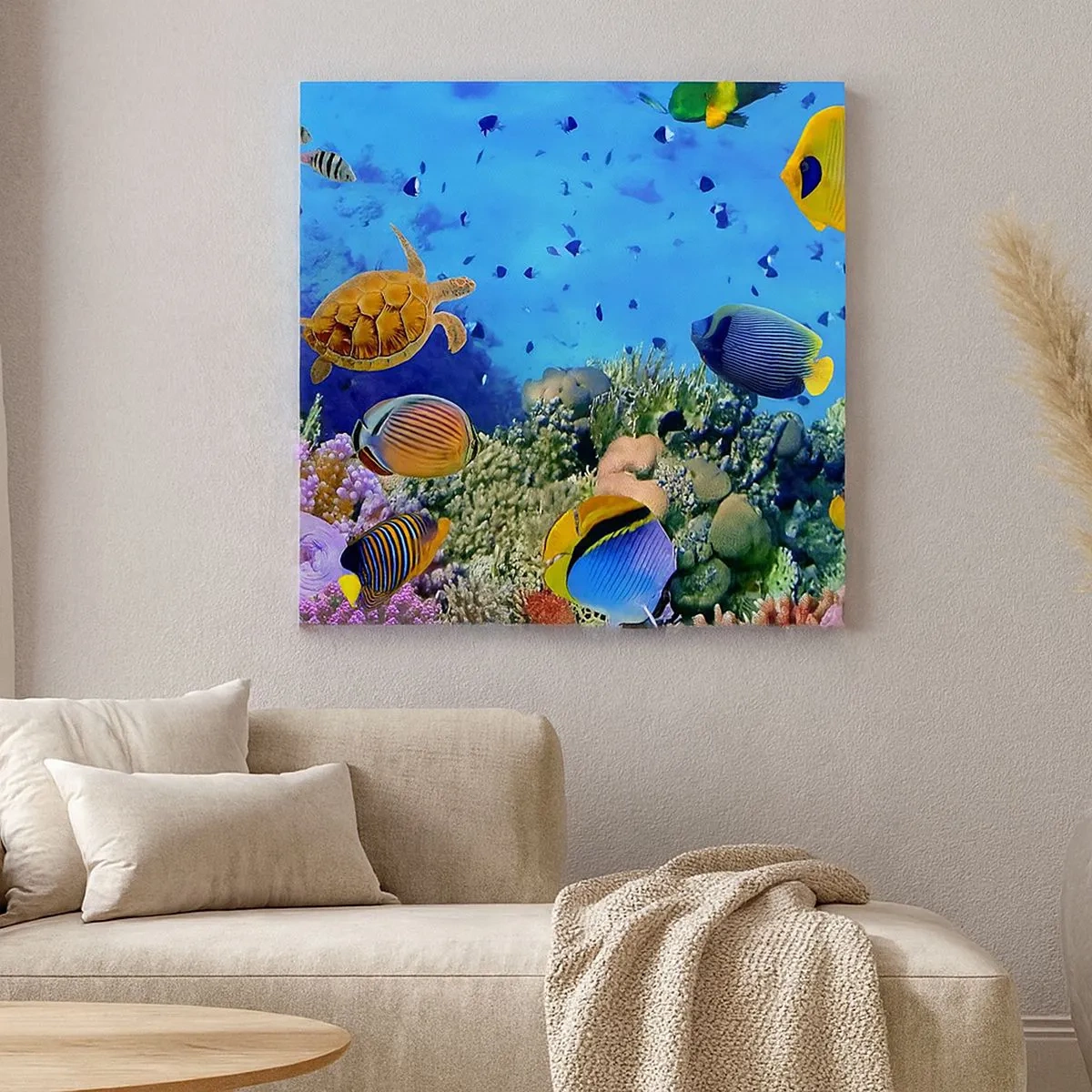 Obraz na plátne - Čo vieme o živote… - 30x30 cm