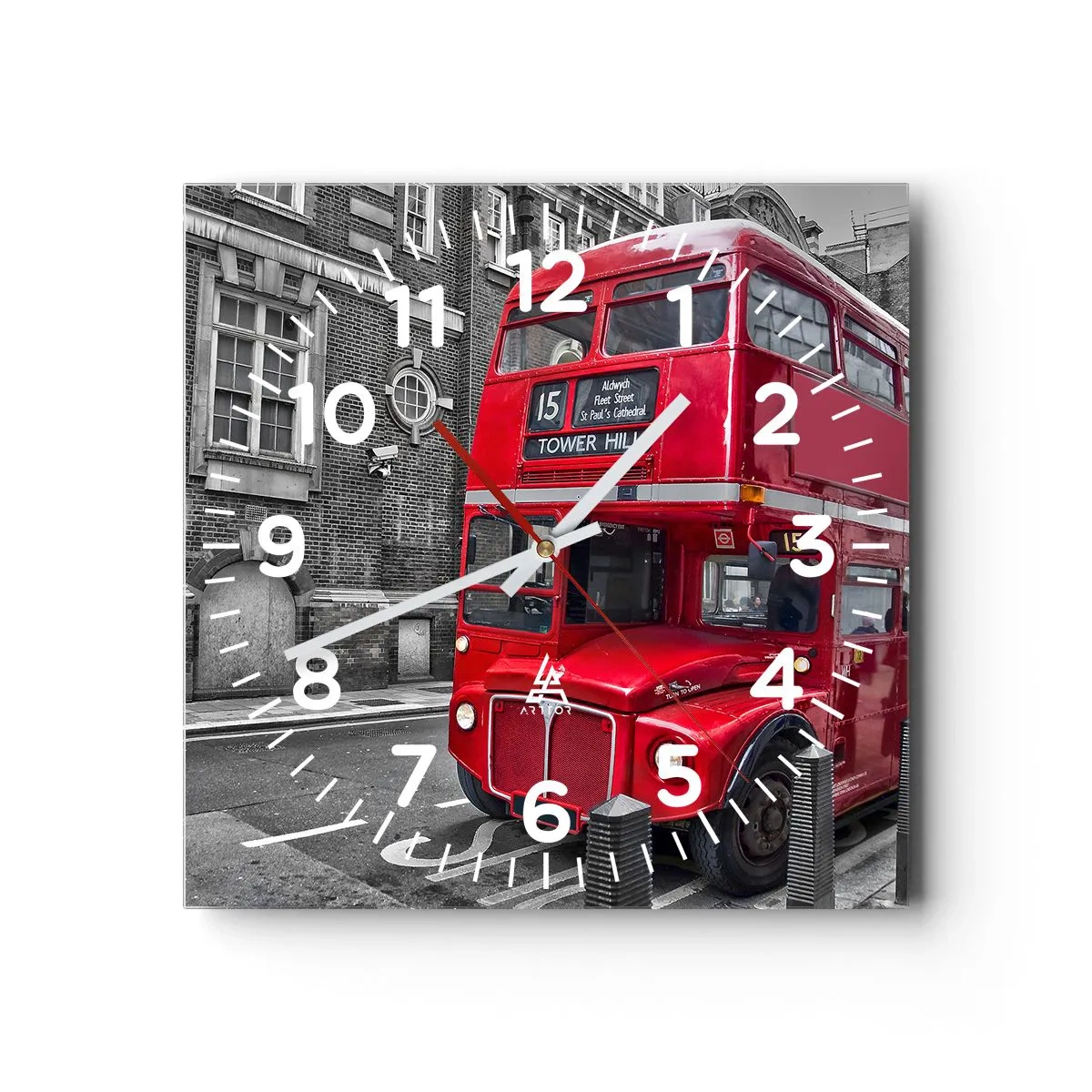 Nástenné hodiny - Vždy rovnaký - 30x30 cm