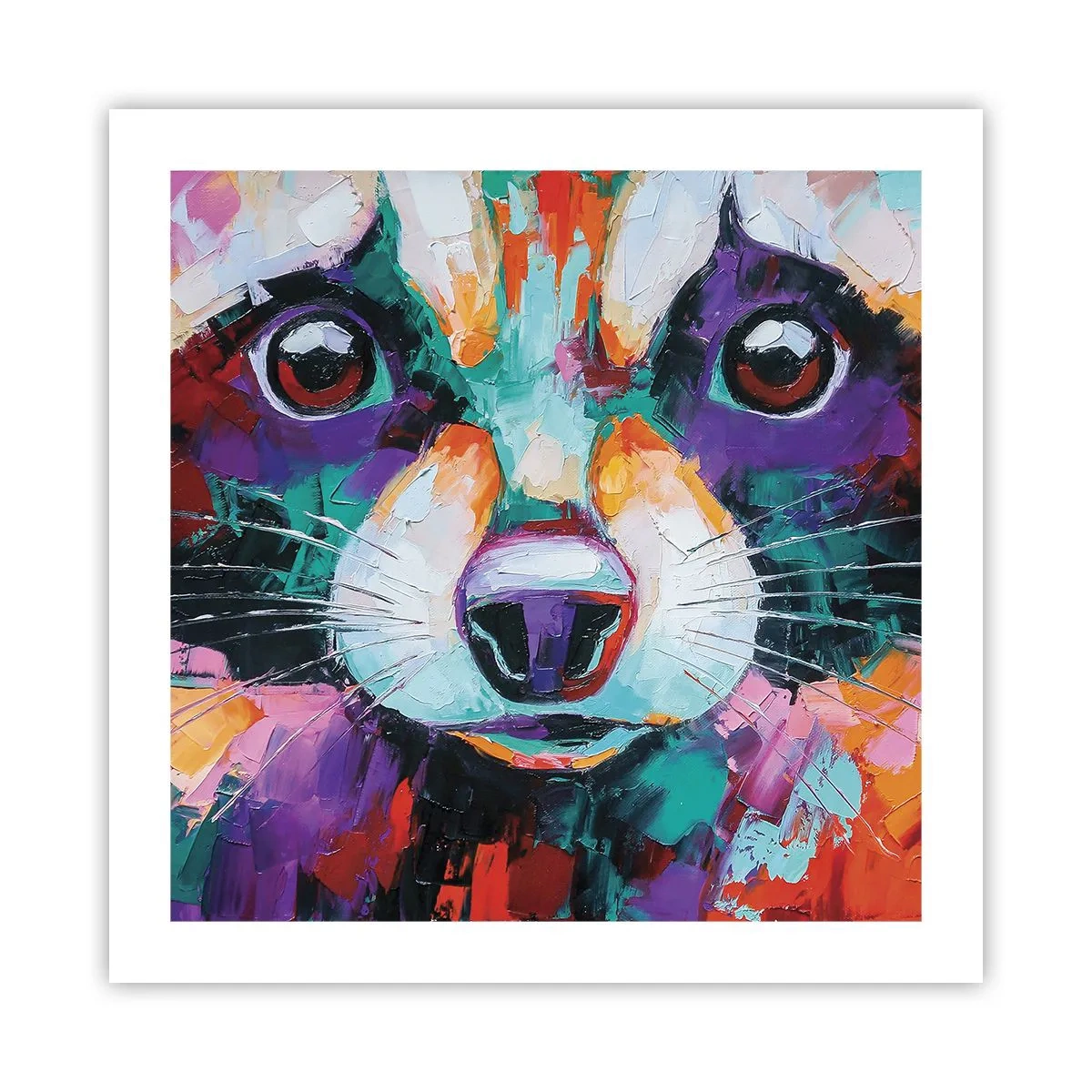 Plagát - Iba dobré emócie - 50x50 cm