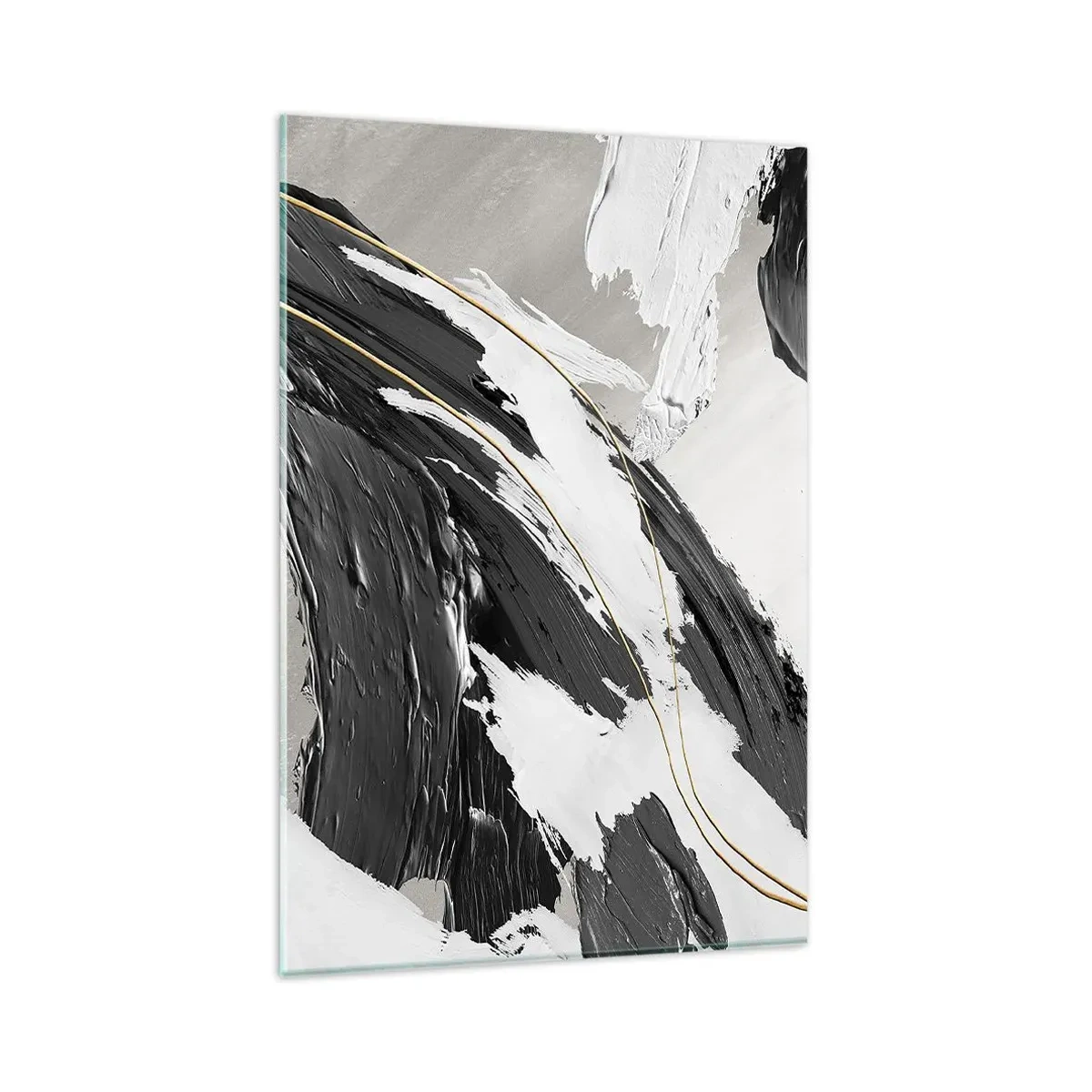 Obraz na skle - Veľkorysá abstrakcia - 80x120 cm