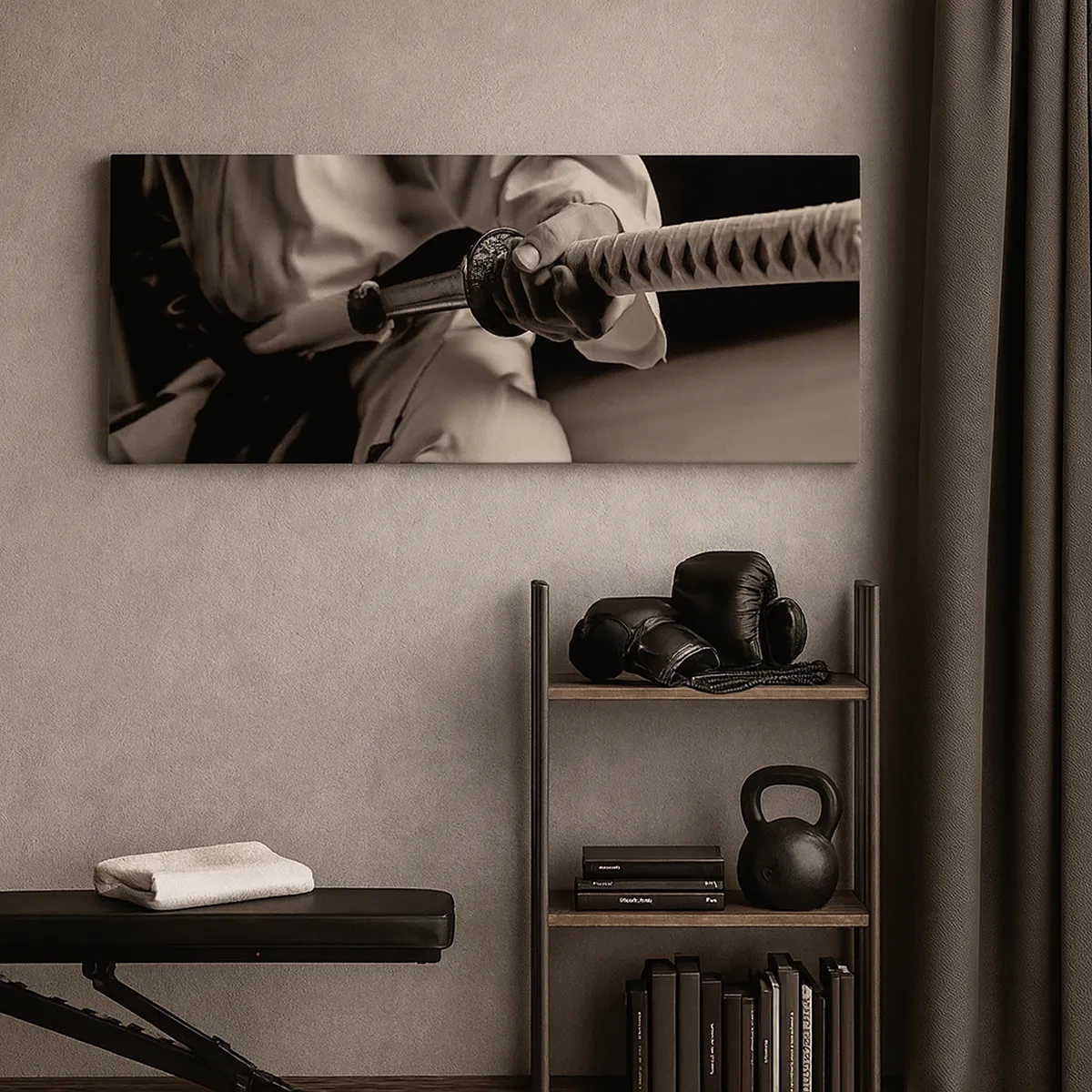 Obraz na plátne - Duša bojovníka - 30x30 cm