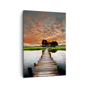 Obraz na plátne - Roztiahnite ruky - dýchajte  - 50x70 cm