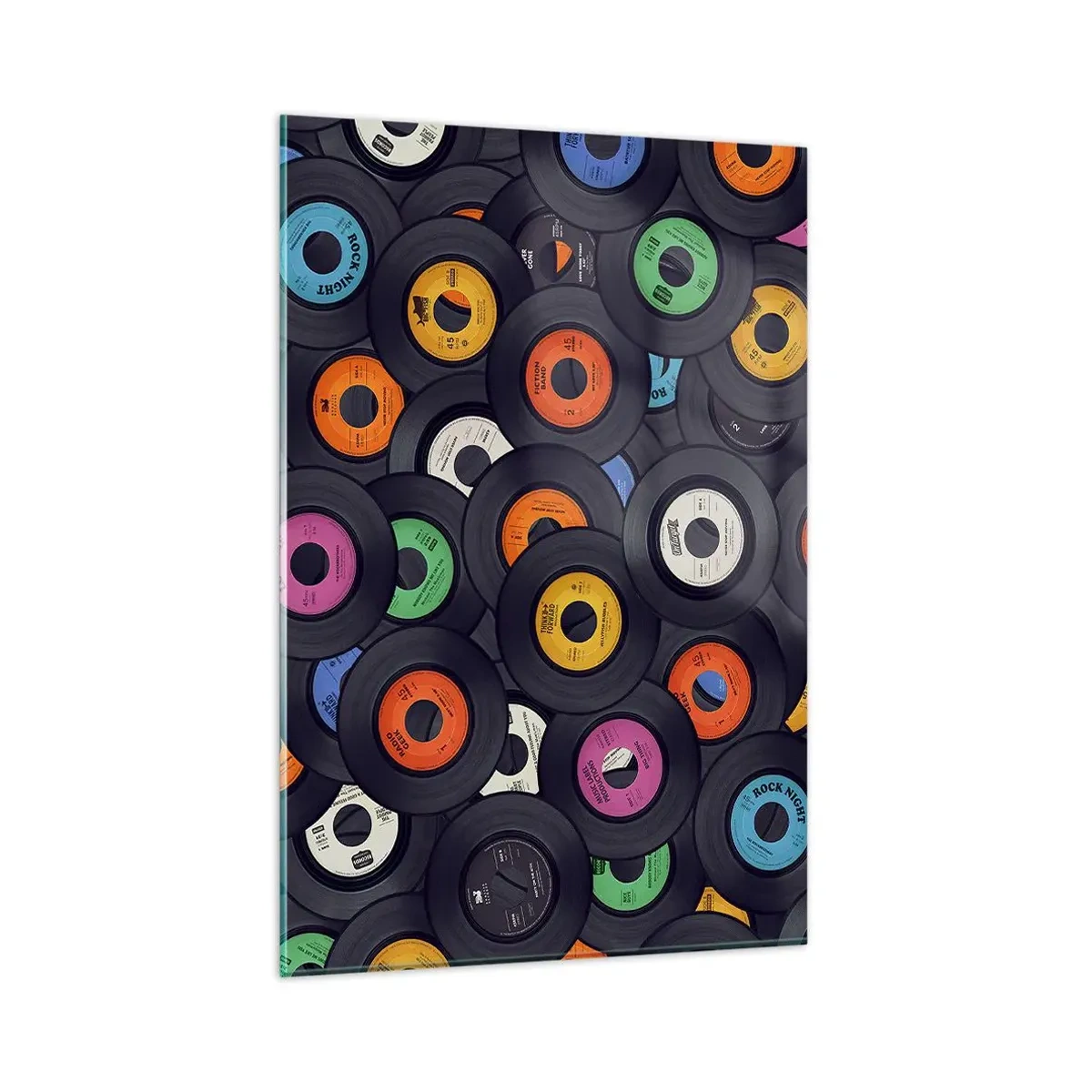 Obraz na skle - Farby klasiky - 80x120 cm