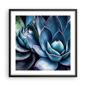 Plagát v čiernom ráme - Vitálna sila - 50x50 cm