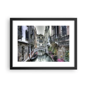 Plagát v čiernom ráme - Od storočí v tichom zamyslení - 40x30 cm