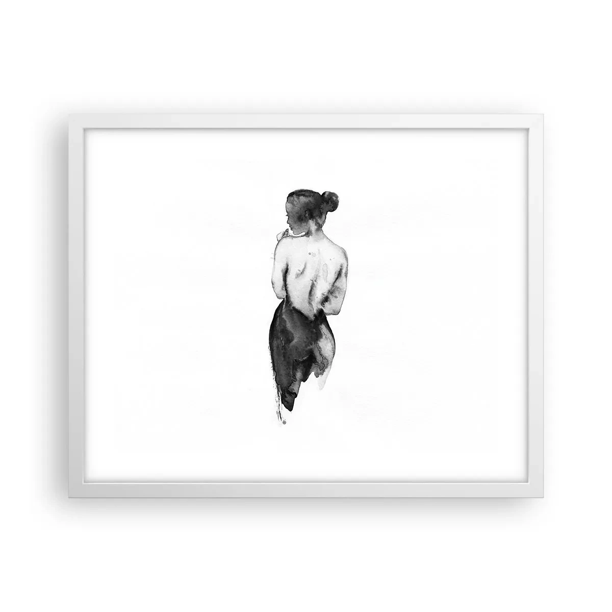 Plagát v bielom ráme - Miznúci svet - 50x40 cm