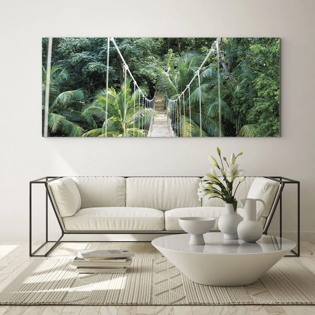 Obraz na skle - Welcome to the jungle! - 100x40 cm