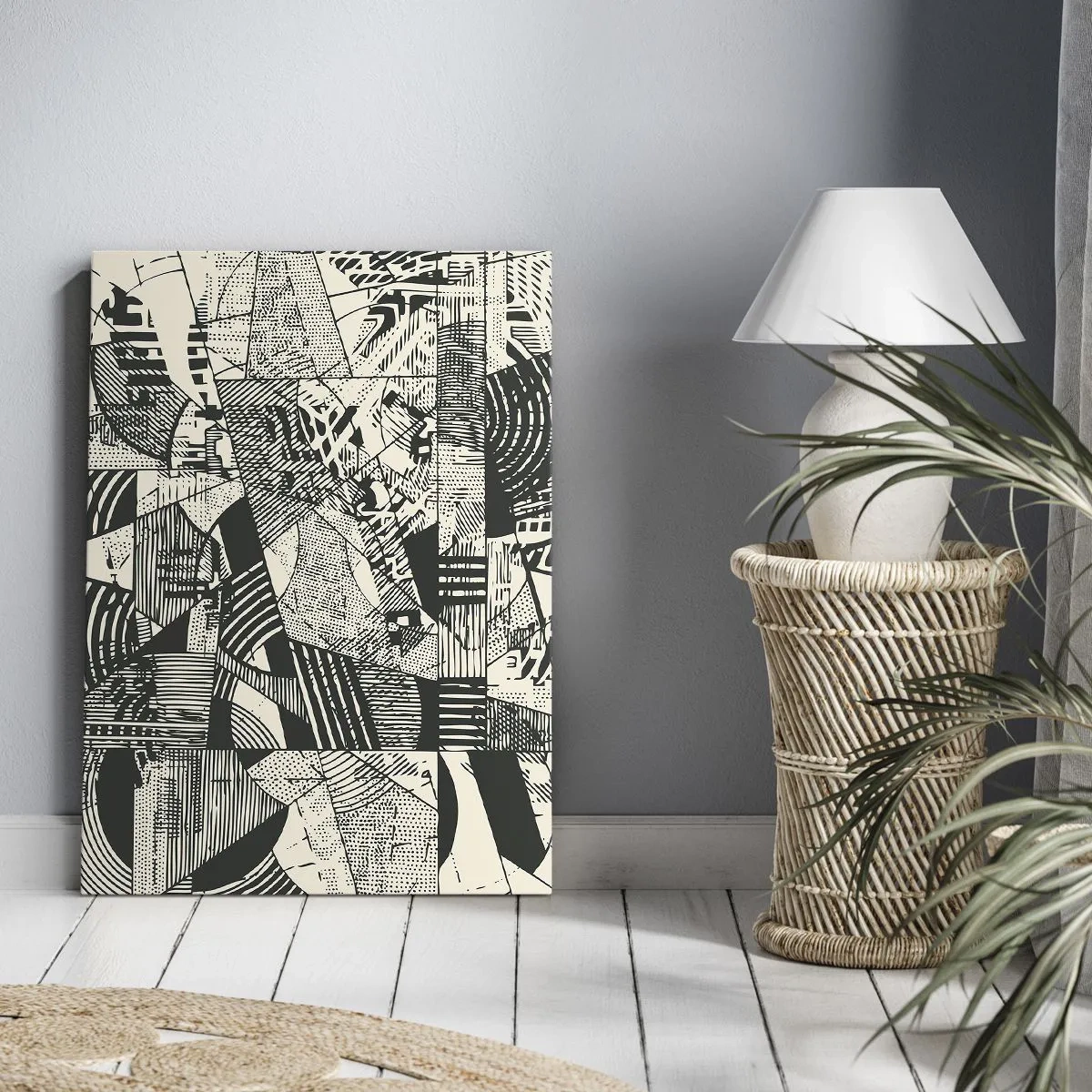 Obraz na plátne - Dynamika súčasnosti - 45x80 cm