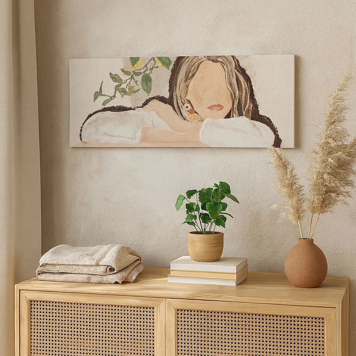 Obraz na plátne - Kráska z juhu - 100x40 cm