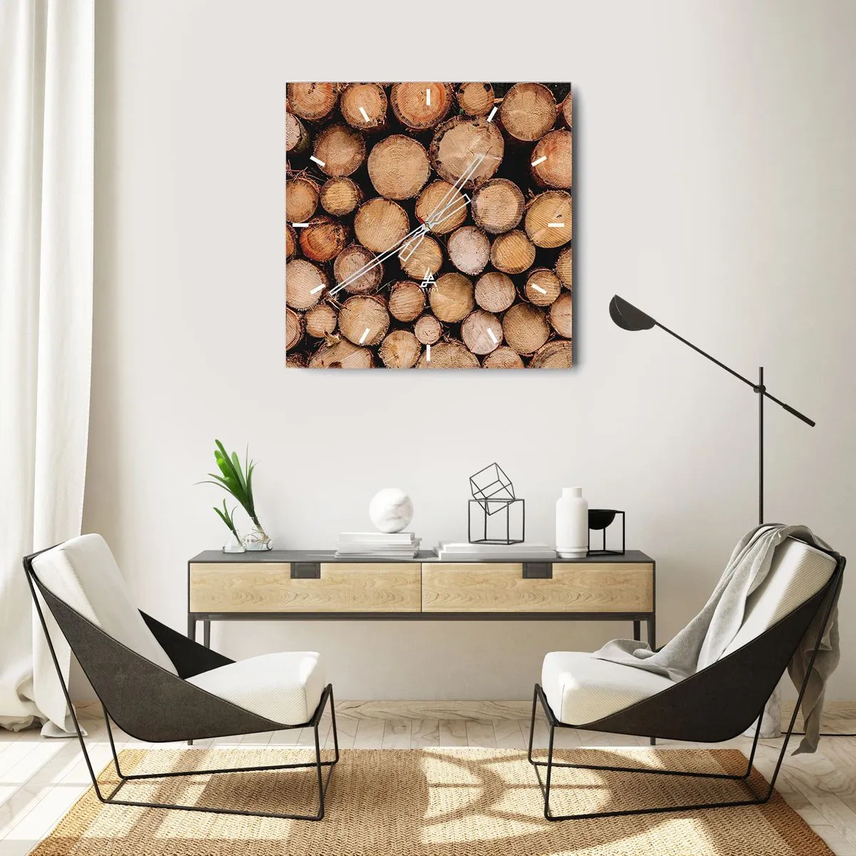 Nástenné hodiny - Nový začiatok - 30x30 cm