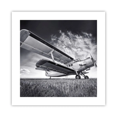 Plagát - Okrídlený pútnik - 40x40 cm