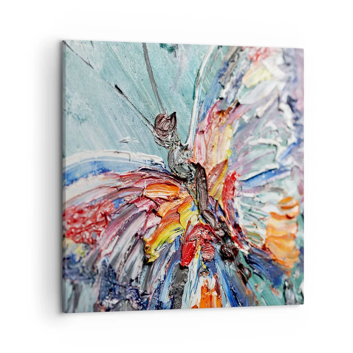 Obraz na plátne - Namaľovaný prírodou - 50x50 cm