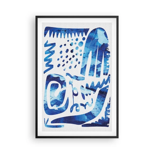 Plagát v čiernom ráme - Späť ku koreňom - 61x91 cm