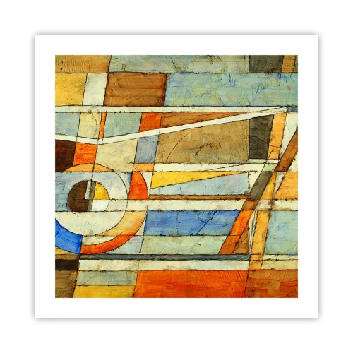 Plagát - Kubizmus na stavbe - 50x50 cm