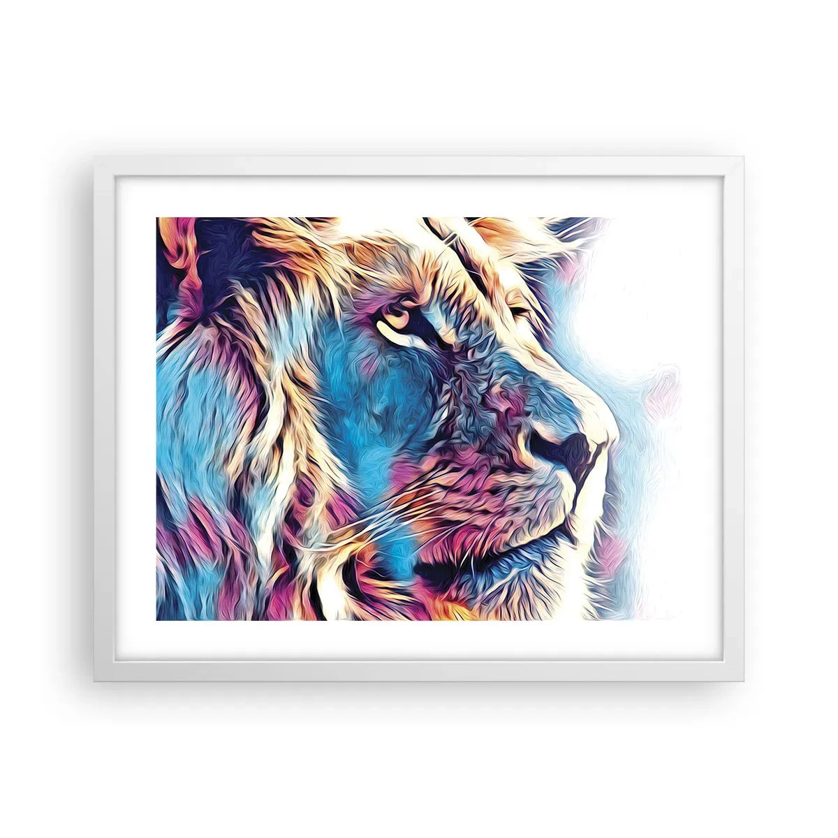 Plagát v bielom ráme - Múdrosť prírody - 50x40 cm