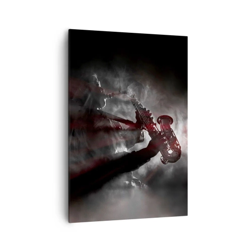 Obraz na plátne - V oparoch jazzu - 70x100 cm