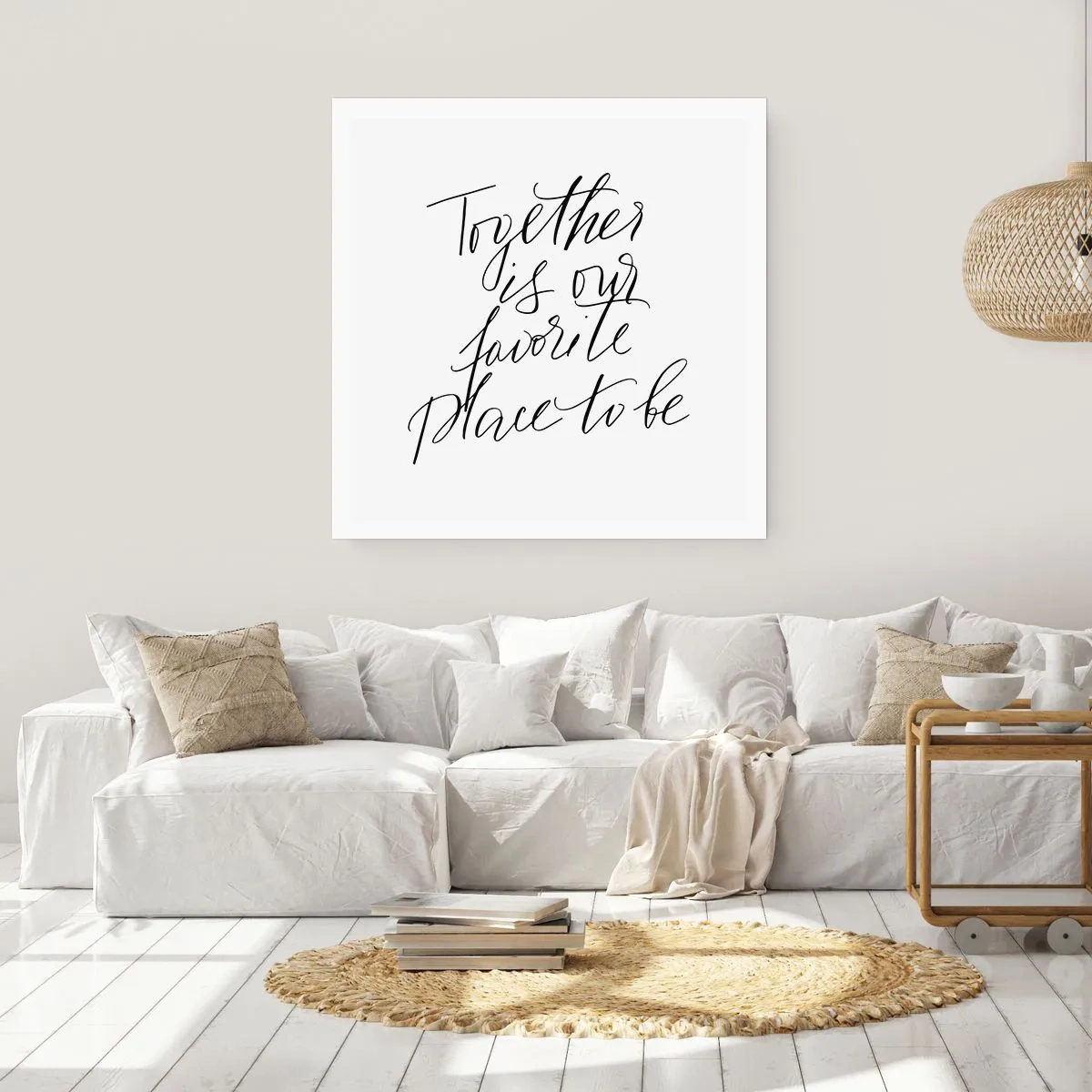 Plagát - Cítite to tiež? - 60x60 cm