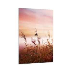 Obraz na skle - Draci, púpavy a vietor - 70x100 cm