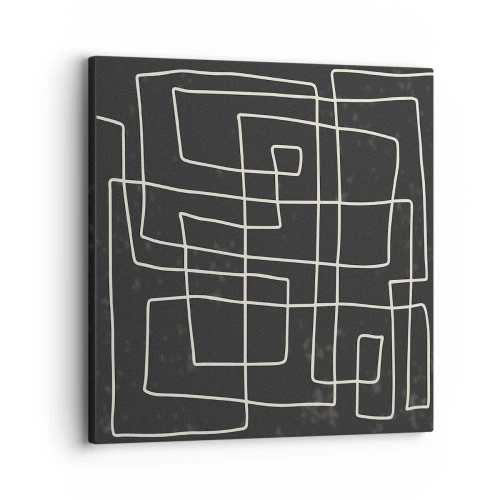 Obraz na plátne - Nie je to tak jednoduché - 30x30 cm