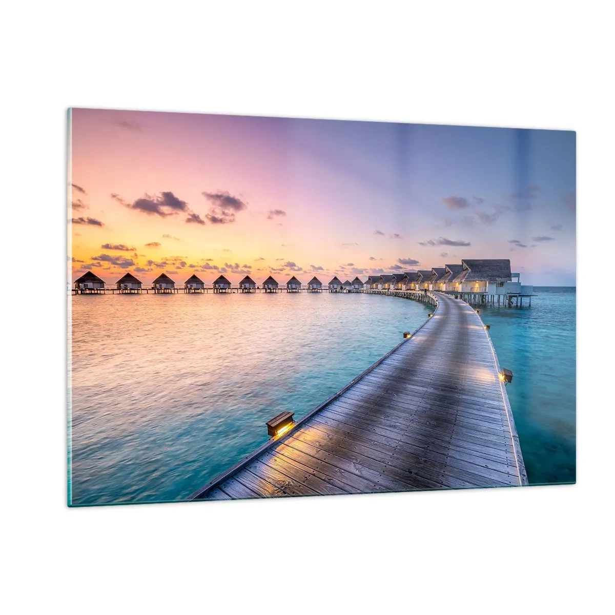 Obraz na skle - Prázdniny - návrat k prameňom - 120x80 cm