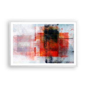 Plagát v bielom ráme - Žiariaca kompozícia - 91x61 cm