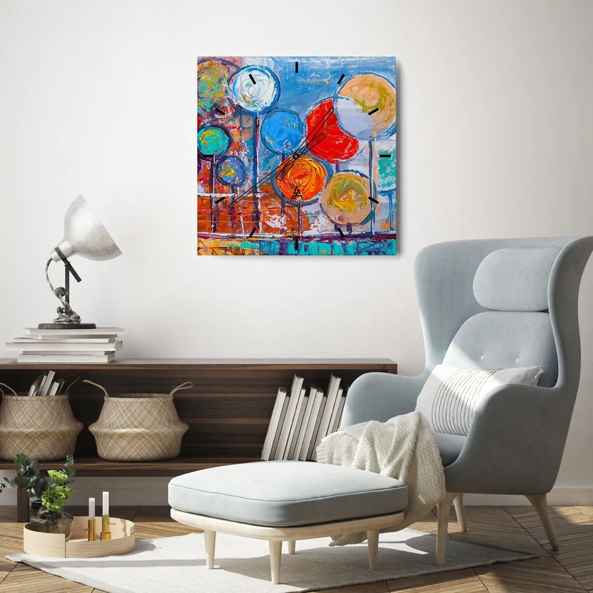 Nástenné hodiny - Rozmanitosti - 30x30 cm