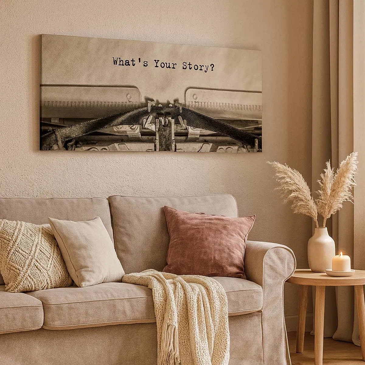 Obraz na plátne - Povedz mi - 100x40 cm