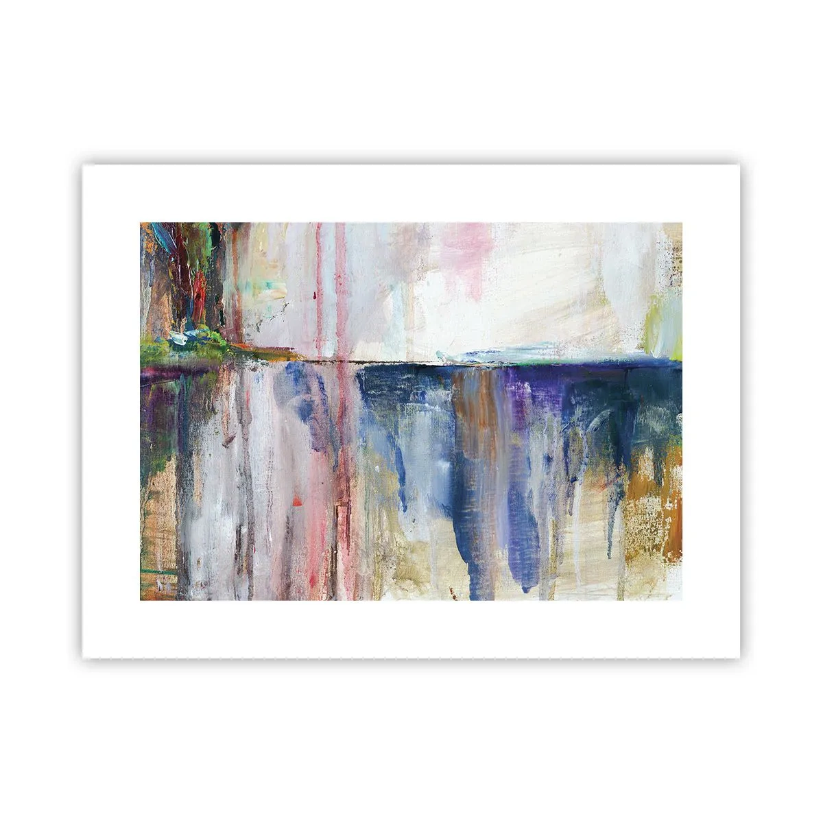 Plagát - Farebné dojmy a asociácie - 40x30 cm