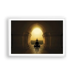 Plagát v bielom ráme - Plná harmónia - 91x61 cm