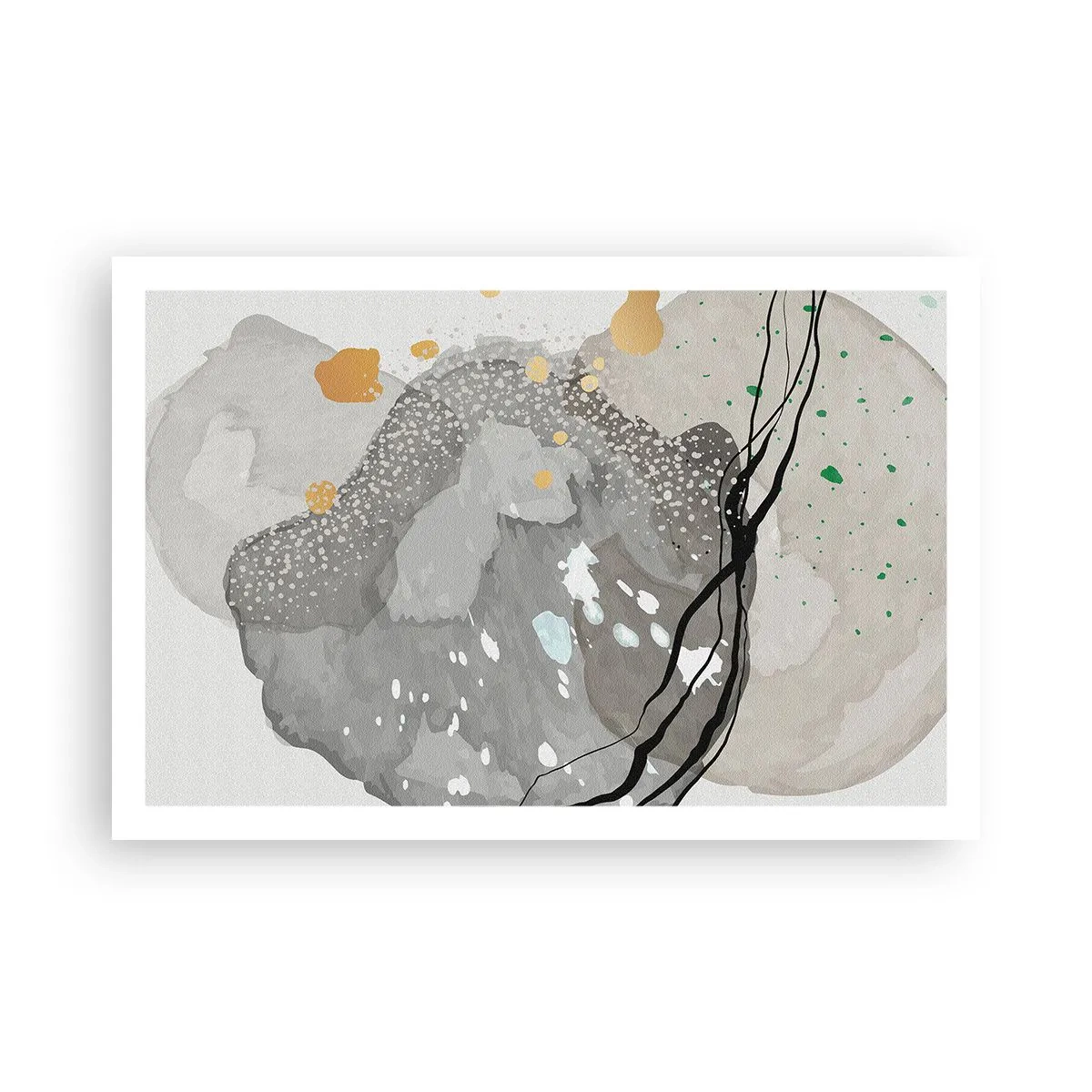 Plagát - Organická kompozícia - 91x61 cm