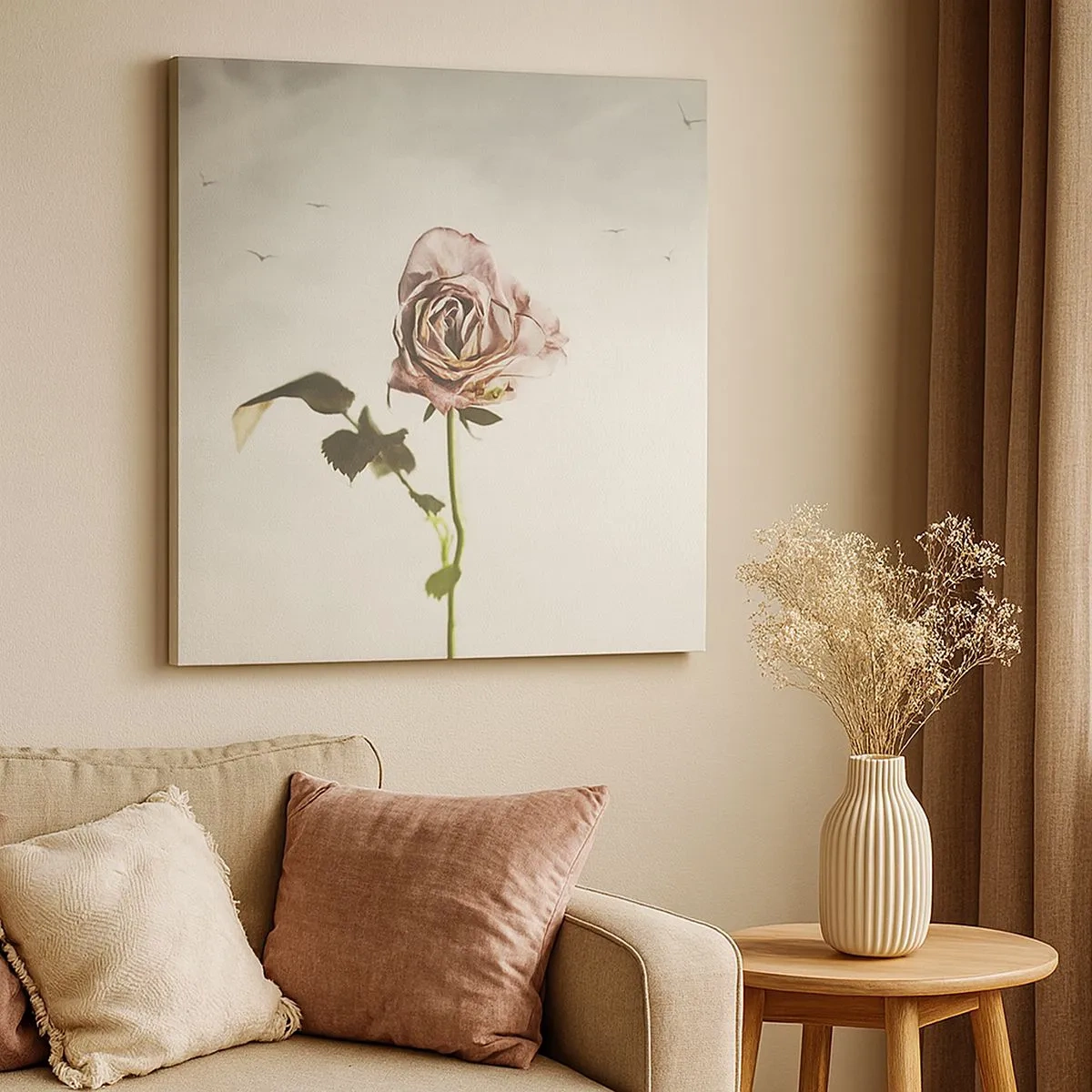 Obraz na plátne - Vítanie jari - 30x30 cm