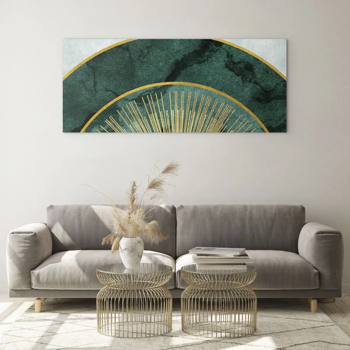 Obraz na skle - Iná slnečná sústava - 100x40 cm