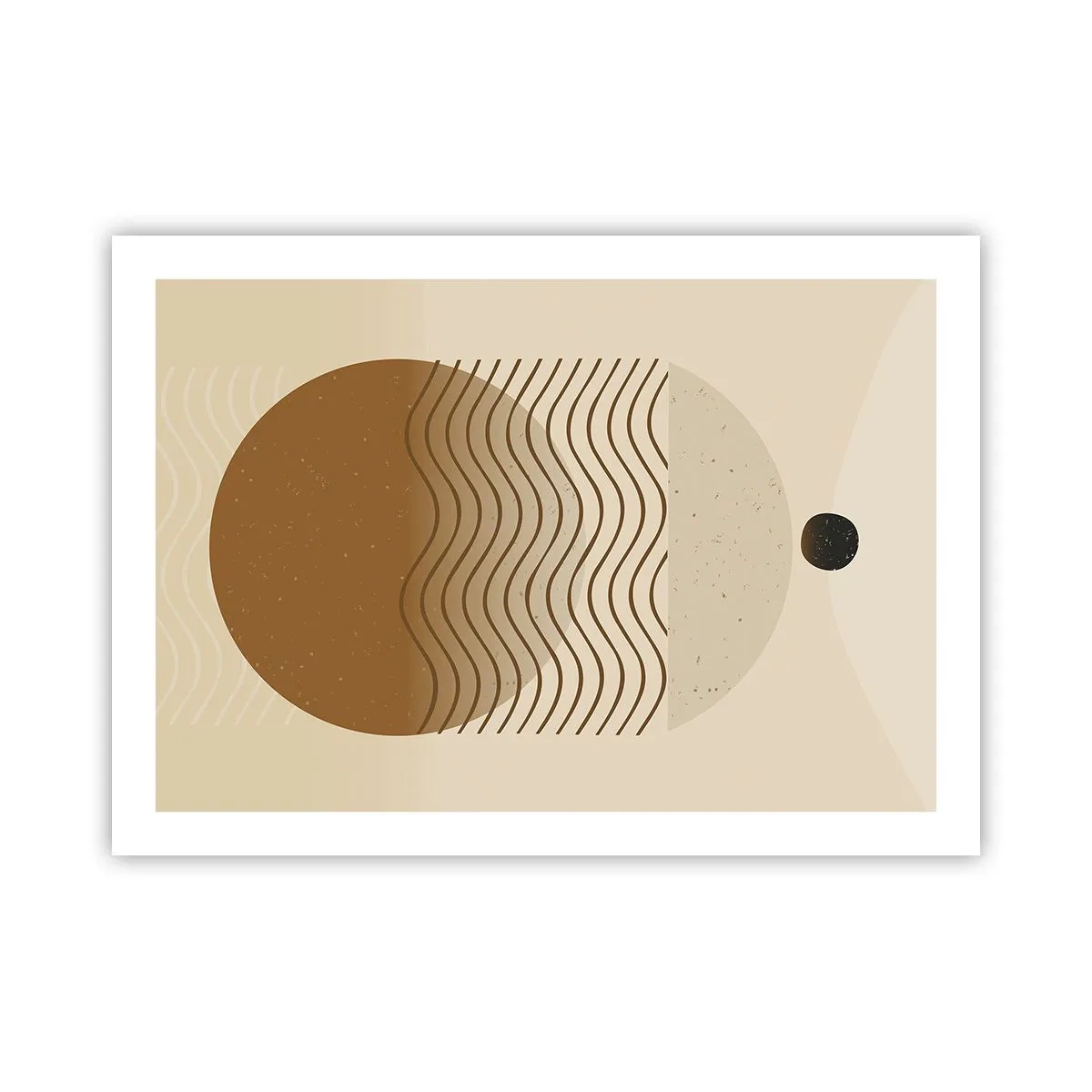 Plagát - O pôvode geometrických obrazcov - 70x50 cm