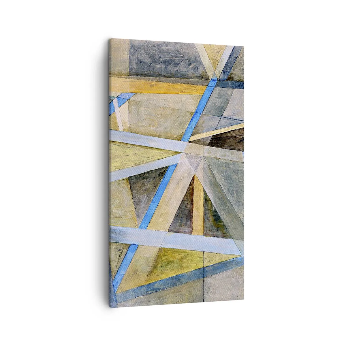 Obraz na plátne - Priamo alebo diagonálne? - 45x80 cm