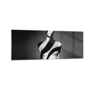 Obraz na skle - V septembri aj v tieni - 140x50 cm