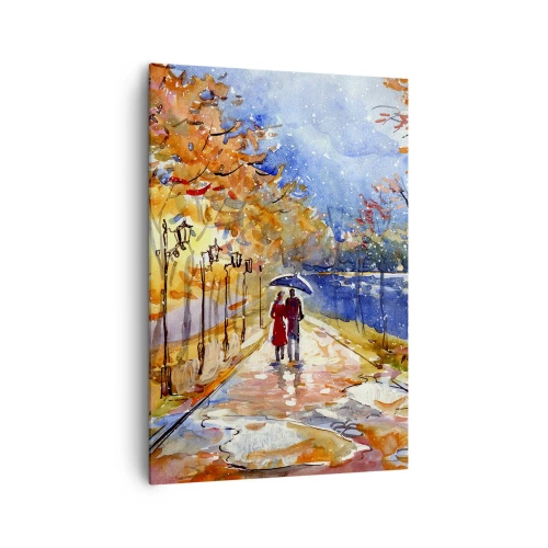 Obraz na plátne - Spoločne k hranici času - 70x100 cm