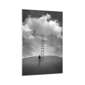 Obraz na skle - Všetko je možné - 70x100 cm