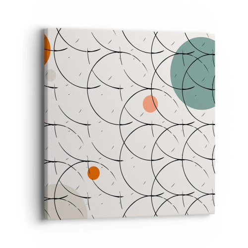 Obraz na plátne - V duchu pop-artu - 40x40 cm