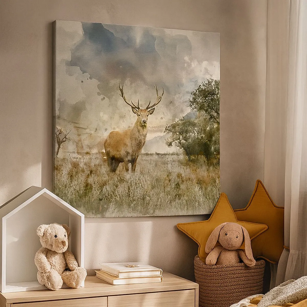 Obraz na plátne - Dôstojnosť - sila - majestátnosť - 30x30 cm