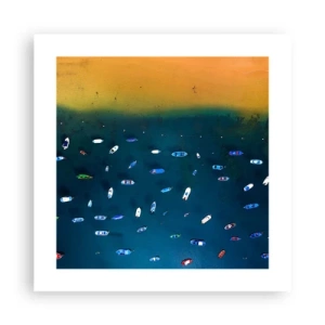 Plagát - Prázdninová hra - 40x40 cm
